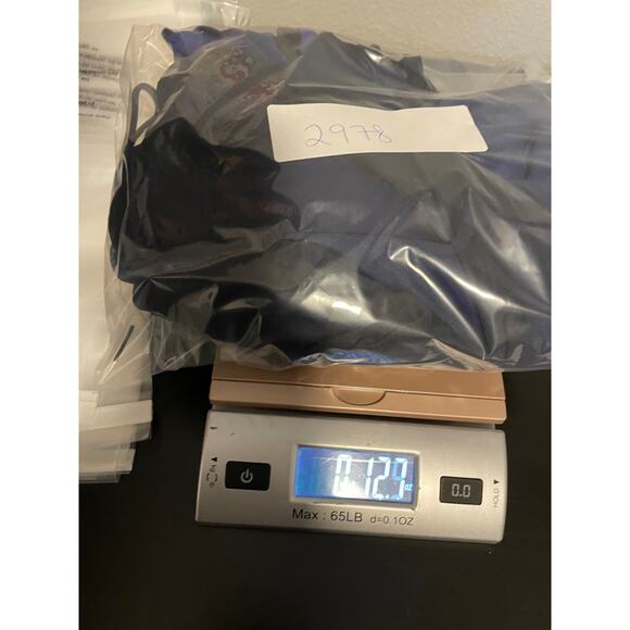 Vintage Blondie Nites Juniors Dress Size 1 Blue Mesh Babydoll HOCO Prom Y2K FLAW - Picture 8 of 8